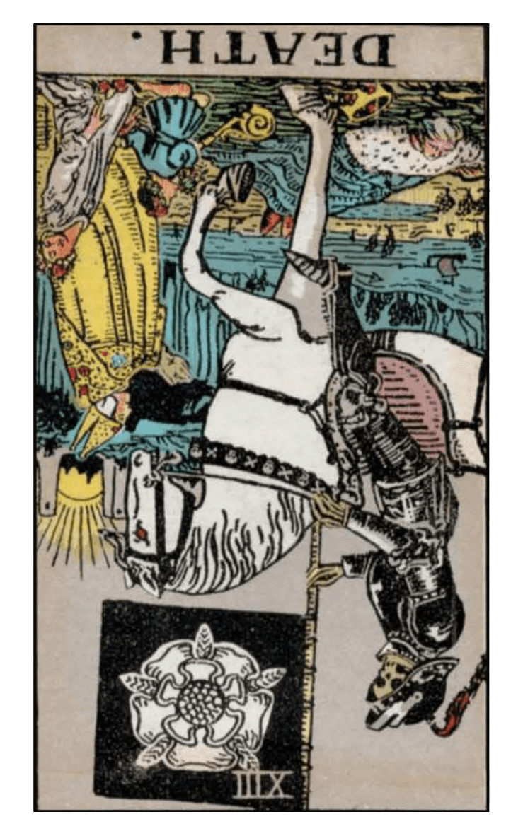 Death Tarot Card Reversed
