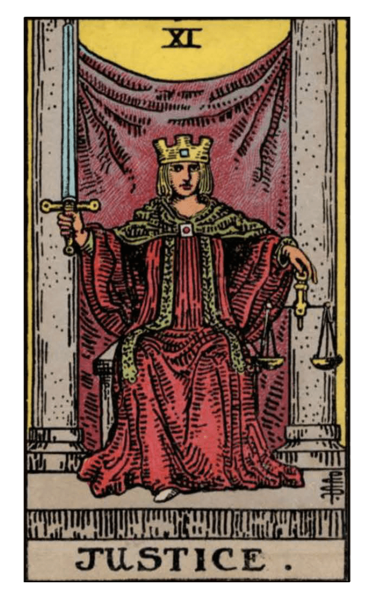 Justice Tarot Card