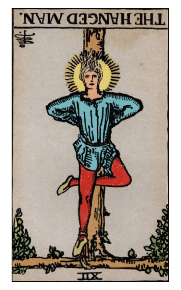 The Hanged Man Tarot Card Reversed