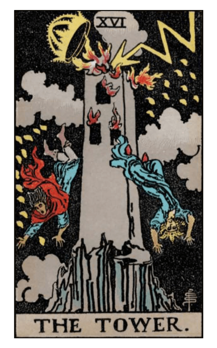 The Tower Tarot Card