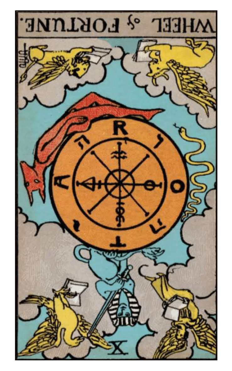 Wheel Of Fortune Tarot Card Reversed