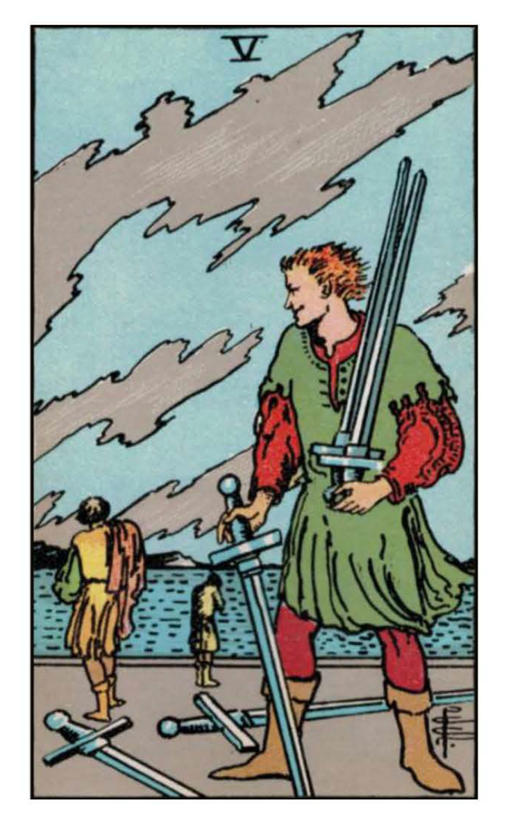 Five of swords
