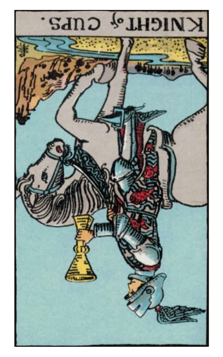 Knight of Cups reversed
