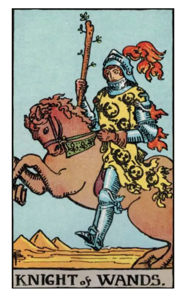 Knight of wands