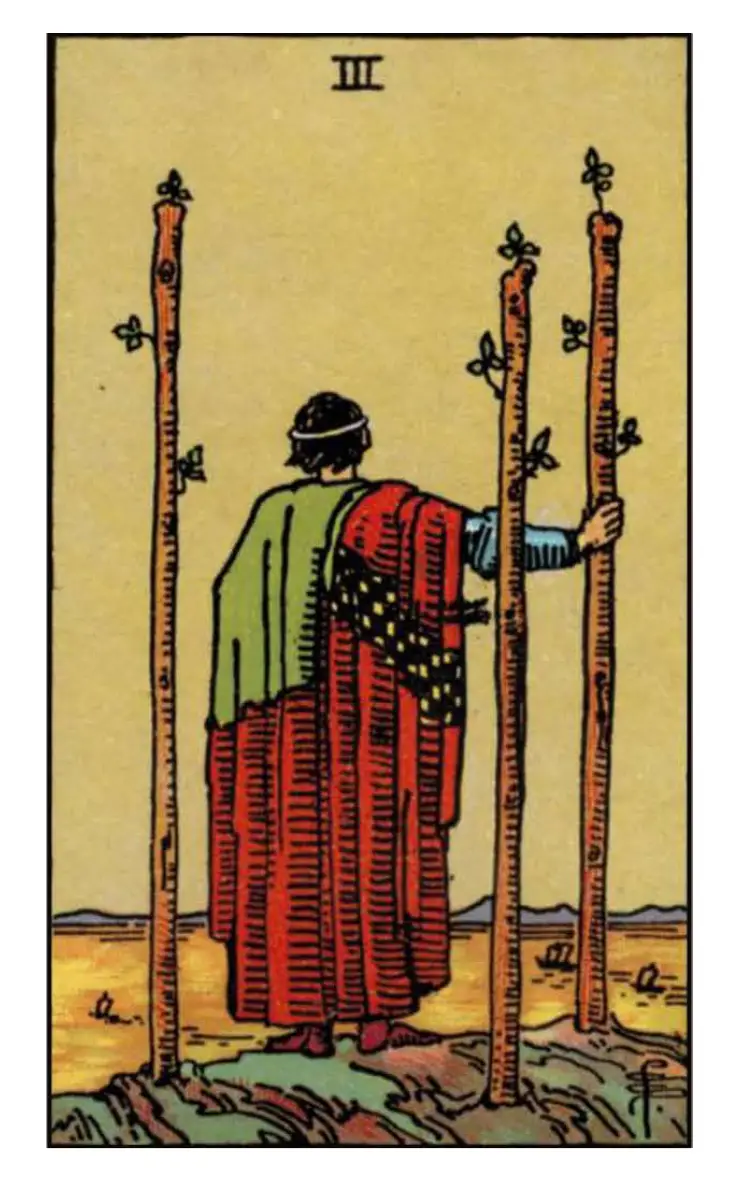 Three of wands