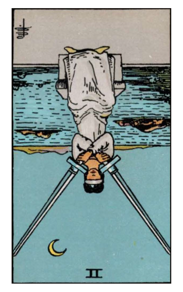 Two Of Swords Reversed